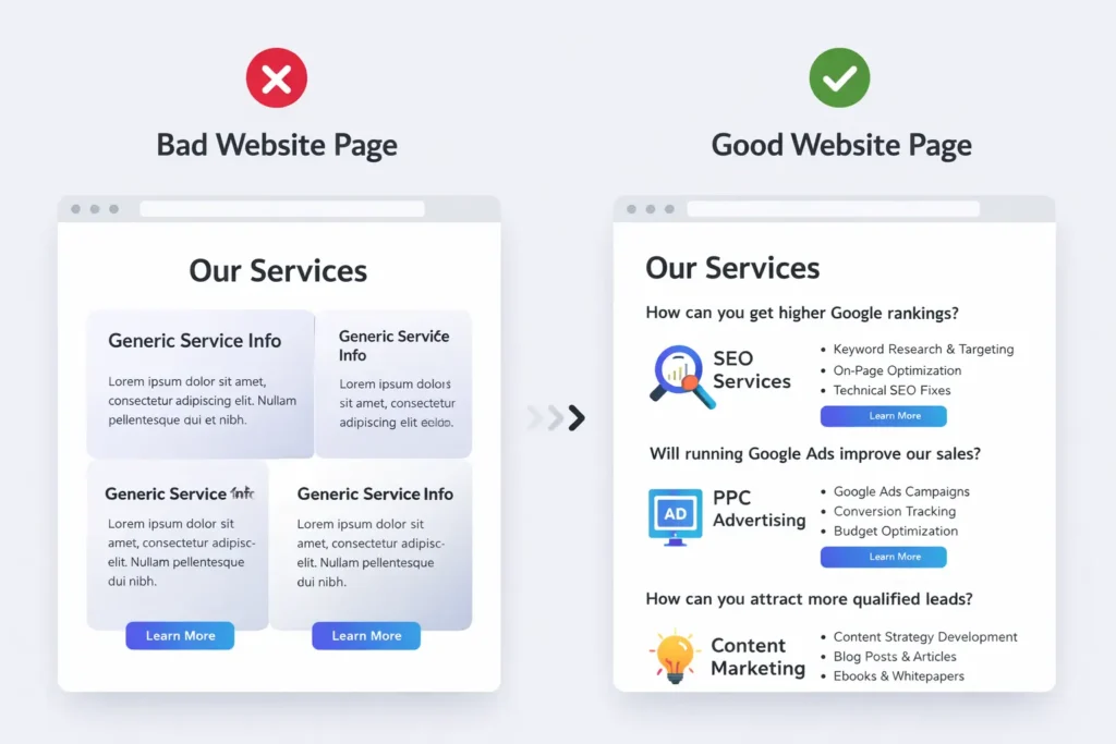 What Google-friendly content looks like for small businesses