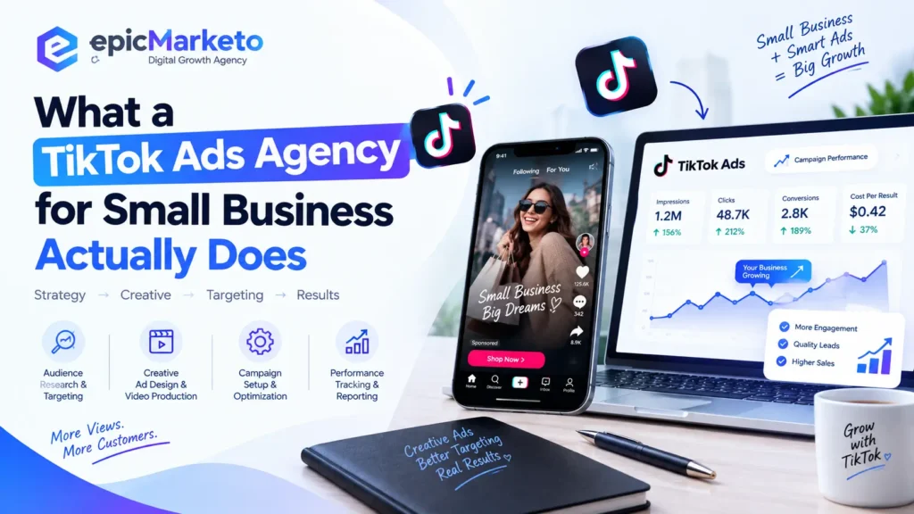 TikTok Ads Agency for Small Business (UK) – Epicmarketo