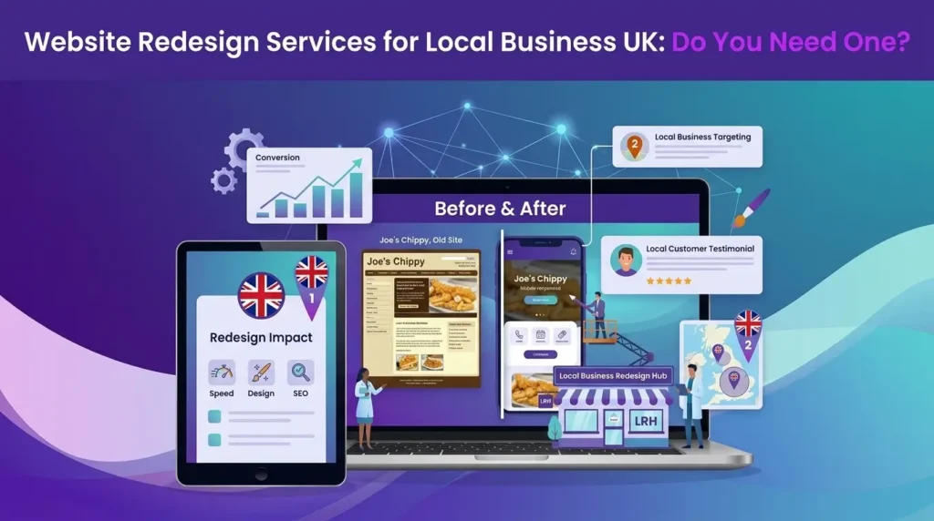 Website Redesign Services for Local Business UK | Do You Need One?