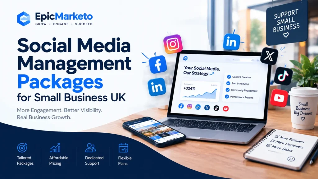 social media management packages small business