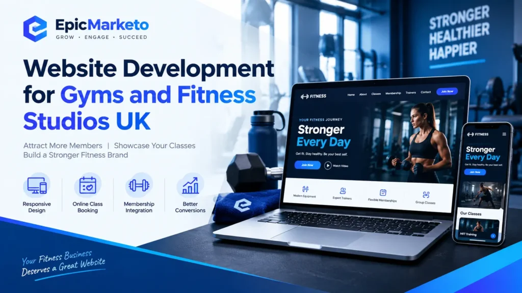 Website Development for Gyms and Fitness Studios UK