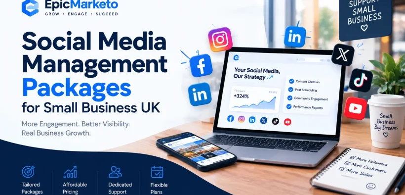 social media management packages small business